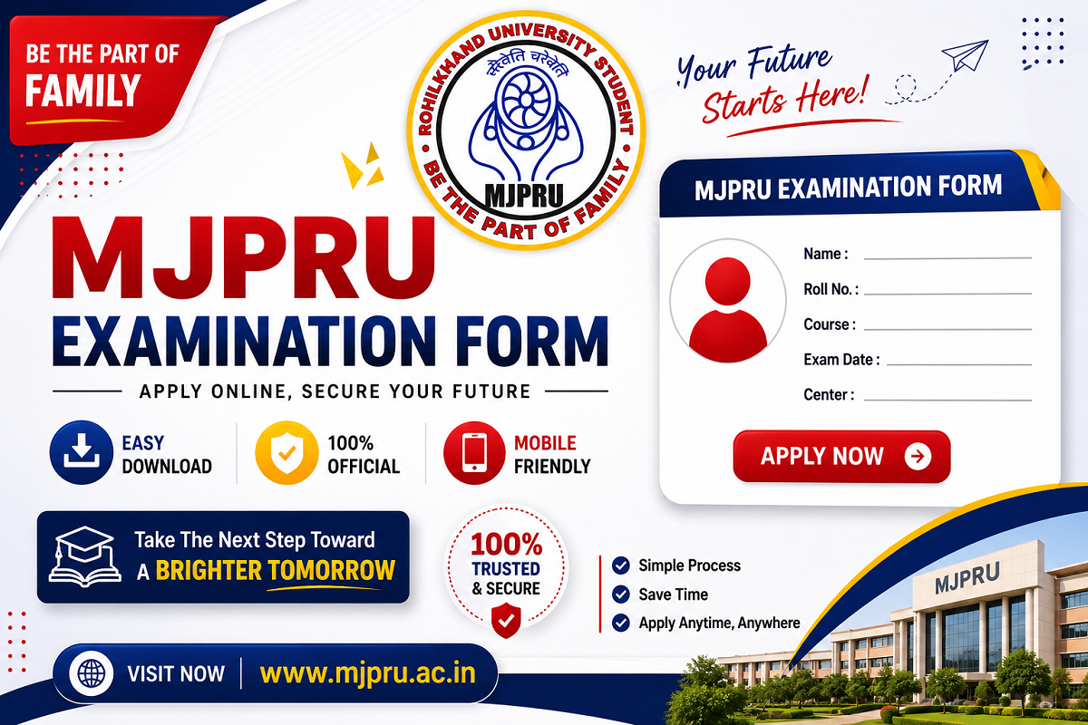 mjpru examination form 2026